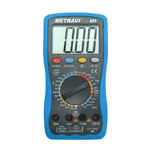 Metravi 3-1/2 Digits / 200 - 2000M Ohms Digital LCR Meter With Multimeter, 451