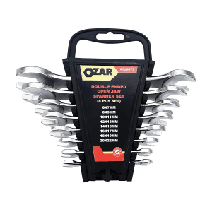 Ozar Double Ended Open Jaw Spanner (Set of 8 Pcs), ASJ-8873