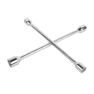 Ozar 17 x 18 x 19 x 21 mm Four Way Cross Wheel Spanner, ASW-8440