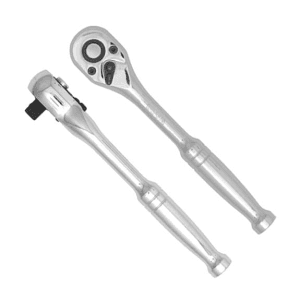 Yato 1/4 Inch Sq Drive Quick Release Ratchet Handle, YT-0313