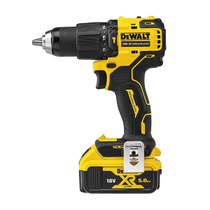 Dewalt 18V Li-ion Sub-Compact Series Cordless 1/2"/13mm Hammer Drill Driver with Brushless Motor-2x1.5Ah Batteries Included, DCD709S2T-QW