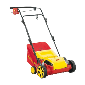 Wolf Garten 30 cm  / 1300W Electric Lawn Scarifier ( 3 in 1 Scarifier, Moss Rake & Grass Catcher), VA 303 E