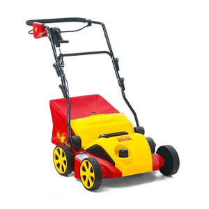 Wolf Garten 37 cm  / 1800W Electric Lawn Scarifier ( 3 in 1 Scarifier, Moss Rake & Grass Catcher), VA 378 E