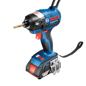 Bosch 18V / 2.0 Ah Professional Cordless Impact Driver / Wrench, GDR 18 V-EC