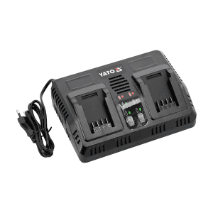Yato 18V / 2.2A Double Battery Charger, YT-828499