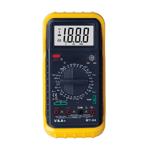 V&A Instrument 3-1/2 Digit / 1999 Count Classical Digital Multimeter (Manual), MY64
