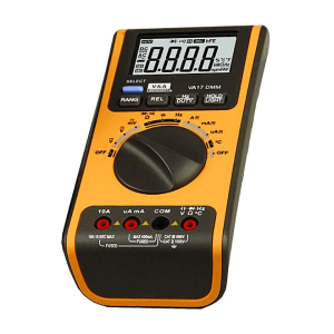 V&A Instrument 3-3/4 Digit / 3999 Count Autoranging Digital Multimeter With Relative Measurement & TRMS Function, VA17