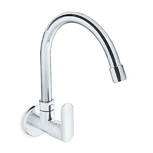 Kohler Kumin Wall Mount Cold Only Kitchen Faucet In Polished Chrome Finish, K-99482IN-4-CP