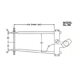 Yuzuki Pistol Caliper Y580, EXCG580