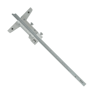 Mitutoyo 0 - 8 inch Vernier Depth Gauge with Fine Adjustment, 527-112