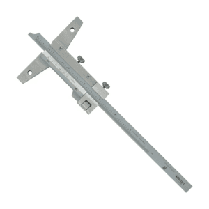 Mitutoyo 0 - 6 inch Vernier Depth Gauge with Fine Adjustment, 527-111