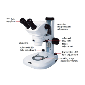 Insize Zoom Stereo Microscope (Standard Type), ISM-ZS50