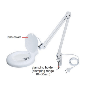 Insize Table Magnifier with Illumination, 7516-5D