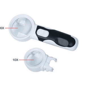 Insize Magnifier With Two Lenses, 7522-610