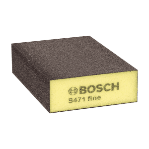 Bosch 69 x 97 x 26 mm Foam Abrasives S471 Std Block (Fine Grit), 2 608 625 004