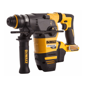 Dewalt 54V XR FLEX VOLT Li-ion 30mm SDS-Plus 3 Mode Battery Powered Cordless Hammer with Brushless motor (Bare)-Perform & Protect Shield, DCH333NT-XJ