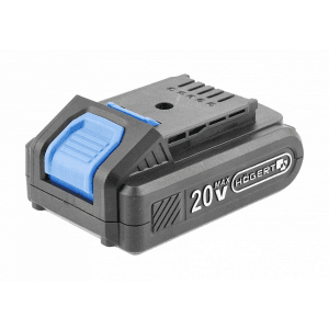 Hogert 20V / 2.0 Ah Li-ion Battery Pack for Impact Wrench, HT2E210