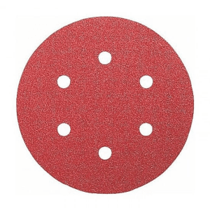 Bosch 150 mm / 60 Grit Sanding Sheet for Random Orbital Sander (Pack of 50 Pcs), 2 608 607 094