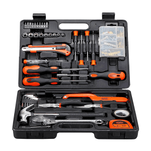 Black+Decker 126 Pcs Hand Tool Kit for Home DIY & Professional Use, BMT126C