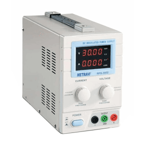 Metravi 0 - 30V / 0 - 2A DC Regulated Power Supply (Single Output), RPS-3002