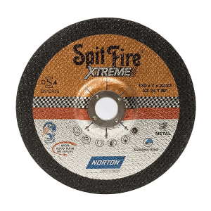 Norton Spitfire Xtreme 230 x 3 x 22.23 mm Cut-Off Wheels (Pack Of 25 Pcs), RXM45