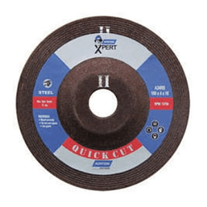 Norton Xpert Quick Cut 100 x 4 x 16 mm Depressed Centre Wheel (Pack Of 30 Pcs), DX54