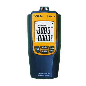 V&A Instrument -10 ~ +50°C Digital Temperature & Humidity Meter With Dew Point, VA8010