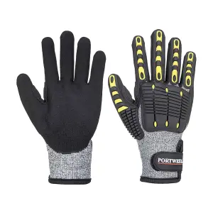 Portwest Anti Impact Cut Resistant Glove (Medium), A722G8RM
