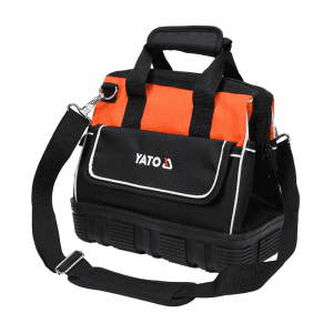 Yato 330 x 190 x 300 mm / 15 Inch Tool Bag With Rubber Bottom, YT-74360
