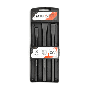 Yato Chisel Set Of 3 Pcs, YT-4711