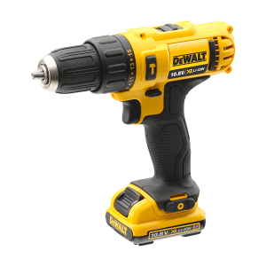 Dewalt 10.8V / 10mm XR Lithium-Ion Cordless Hammer Drill Driver with 2x2.0 Ah Batteries Included, DCD716D2-IN