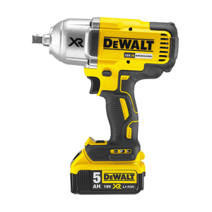 Dewalt 18V / 13mm XR Li-ion Cordless High Torque Impact Wrench with Brushless motor & 2x5.0Ah Batteries Included, DCF899P2-QW