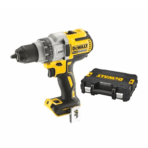 Dewalt 18V / 13mm XR Li ion 3 Speed Cordless Drill Driver with Brushless Motor (Bare), DCD991NT-XJ
