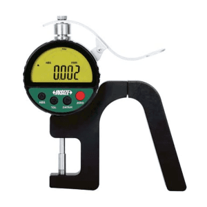 Insize 0 - 10 mm / 0 - 0.4 inch High Precision Digital Thickness Gauge, 2879-10