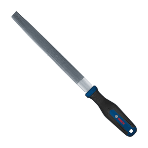Bosch 200 mm / 8 inch Half-Round Metal Rasp File (Shape E), 1 600 A03 DP0