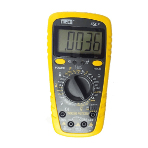 Meco 4-1/2 Digit / 20000 Count TRMS Autoranging Digital Multimeter With Holestar, 45CF