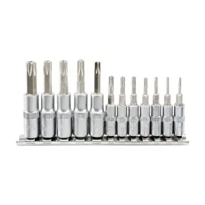 Yato 12 Pcs Torx Bit Sockets Set, YT-04332