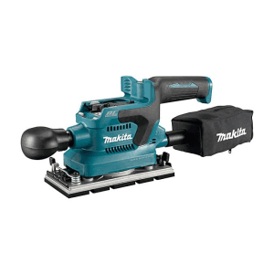 Makita 18V LXT BL 1/3 Sheet Cordless Finishing Sander with Built-In Dust Extraction System (Bare Tool), DBO380Z
