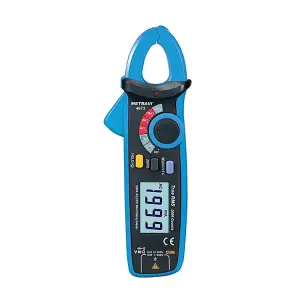 Metravi 3-1/2 Digit / 100A Digital TRMS AC/DC Leakage Current Clamp Meter, DT-4673