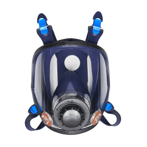 Udyogi Silicone Full Face Mask for Twin Filter, Res-protek 8800