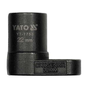 Yato 7/8 Inch O2 Sensor Crowfoot Wrench, YT-1753