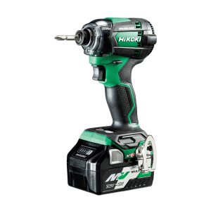 HiKoki 18V / 5.0 Ah Li-ion Cordless Impact Driver (Brushless), WH18DCKRZ