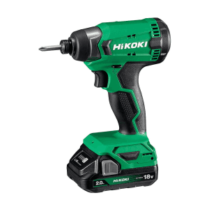 HiKoki 18V / 2.0 Ah Li-ion Cordless Impact Driver, WH18DAKCZ