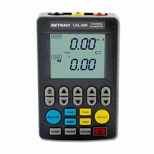 Metravi 4 Digit Hand Held Universal Calibrator With Large LCD Display, CAL-600