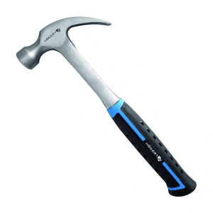 Hogert 450 Gms Solid Carpenter’s Hammer With Fiberglass Handle, HT3B035