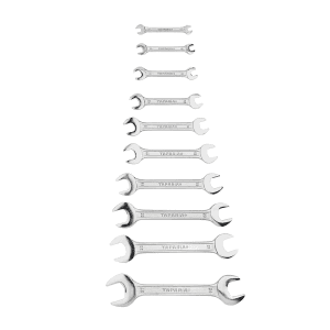 Taparia 10 Pcs Double Ended Open Jaw Spanners Set, DEP 010
