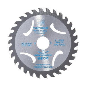 Taparia 4 inch / 110 mm TCT Wood Cutting Blades (30 Teeth), TCTXL 430