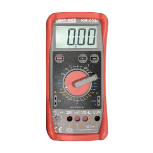 Kusam-Meco 3-1/2 Digits / 2000 Counts Large Display Digital Multimeter With Terminal Locking System, KM 6030