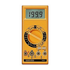 Kusam-Meco 3-1/2 Digits / 1999 Counts Large LCD Display Digital Multimeter, 603