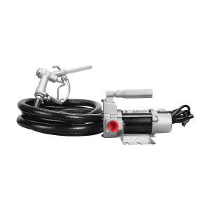 Groz 12V DC Base Mount Electric Diesel Pump With Manual Nozzle, EDP/12M/ST